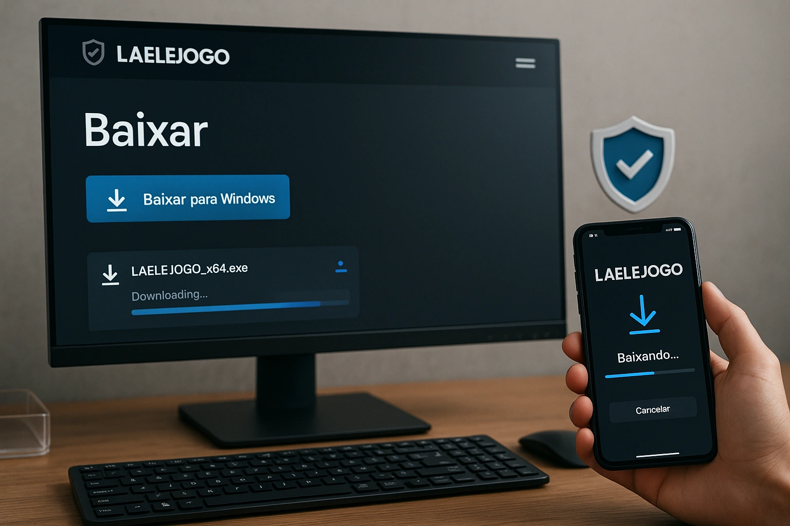 Baixar o LAELEJOGO Cassino App