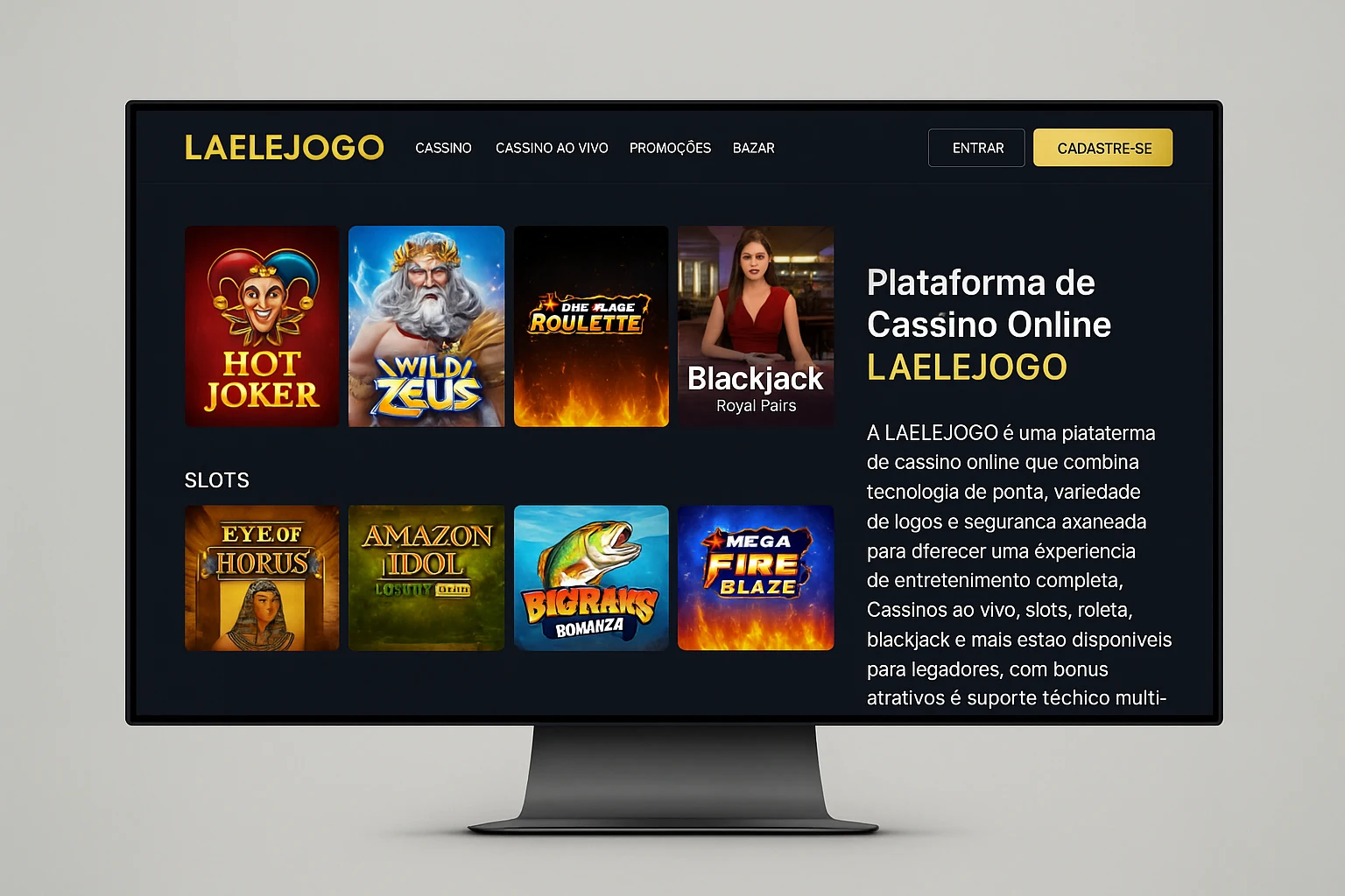 
                                Cassino Online LAELEJOGO
                                