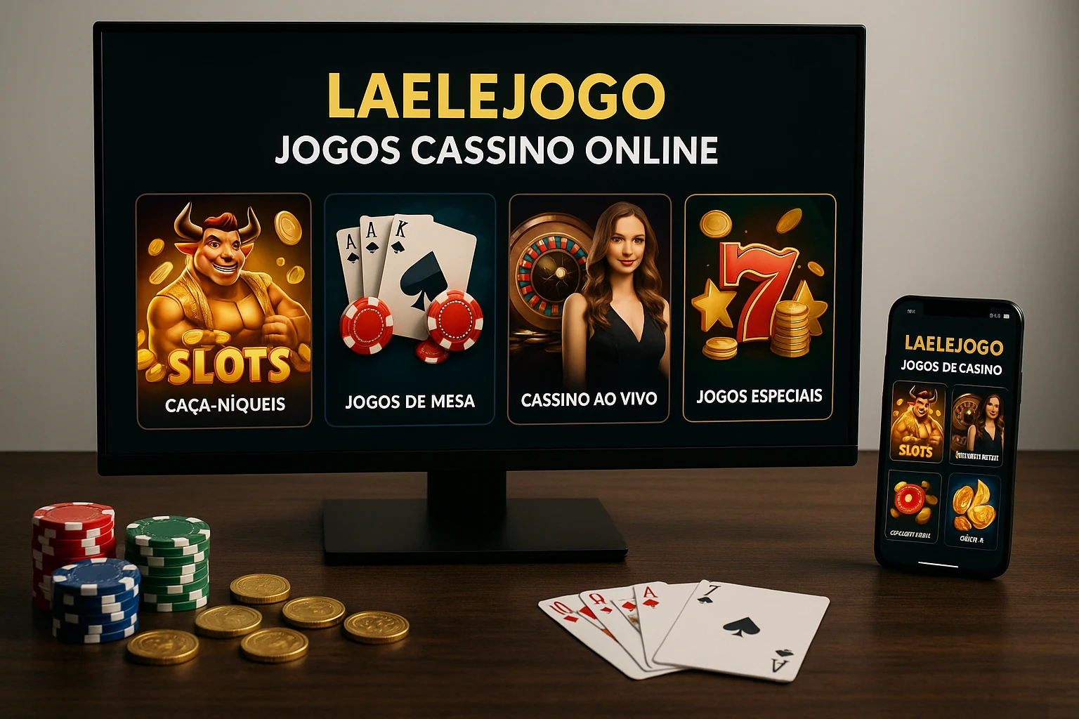 Jogos de cassino online LAELEJOGO